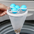 Reusable Washing Machine Lint Filter Bag Pet Hair Dirt Catcher Laundry Clothes Cleaning Tool