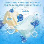 6 PCS Pet Hair Remover for Laundry – Effectively Removes Fur Lint & Dander – Reusable Eco-Friendly Laundry Pet Hair Catcher