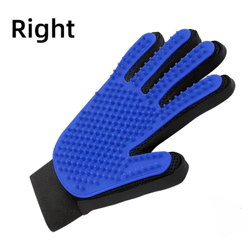 Pet Hair Remover Shower Gloves Puppy Cats Bath Brush Cleaning Silicone Comb Glove Massage Grooming Dogs Supplies
