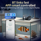 Jebao Jecod DRF Automatic Fish Tank Feeder Remote Control Timed Quantified Large Capacity Food Dispenser for Aquarium Pet Fish