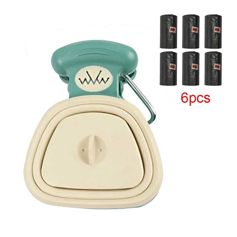 Outdoor Dog Poop Bag Dispenser Travel Foldable Pooper Scooper Animal Waste Picker Cleaning Tools Pet Products