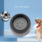 Pet Dog Bowls Floating Not Wetting Mouth Cat Bowl No Spill Drinking Water Feeder Plastic Portable Dog Bowl Outdoors Accessories