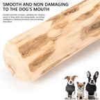 Natural Coffee Wood Dog Chew Toys Long Lasting Chewable Stick Dogs Supplies Stress Relief Chew Stick Pet Molar Toy for Puppy