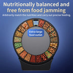Jebao Jecod DRF Automatic Fish Tank Feeder Remote Control Timed Quantified Large Capacity Food Dispenser for Aquarium Pet Fish