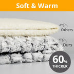 Self-Warming Cat Bed, Ultra Soft Warm Dog Cage Mat, Non-Slip Self-Warming Pet Pad, Suitable for Cats Dogs Indoor Outdoor