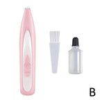 Pet Cat Electric Groomer Trimmer with LED Light Waterproof Pet Foot Hair Trimmer Low Noise Cat Dog Face Foot Ear Hip Paw Shaver