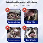 PetClear 120g Milk Flavor Pet Toothpaste - Remove Tartar, Clean Teeth, Freshen Breath, Reduce Plaque for Pets