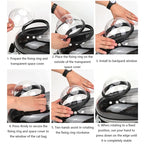 Transparent Portable Cat Carrier Backpack Breathable Bubble Pet Backpack for Small Animals Puppy Kitty Travel Capsule