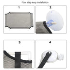 Cat Hammock Window Bed Kitten Sunny Seat Hanging Mount Beds Cat Sofa Double-Decker Tunnels Suction Cup Wall Pet Hanging Winter