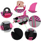 Swim Pet Dog Life Jacket Vest Clothes Life Vest Collar Harness Pet Swimming Summer Swimwear Scales Shark