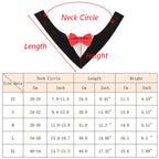 Wedding Big Dog Triangle Scarf with Bow Tie Handsome Pet Bandana for Small Large Dogs Golden Retriever Shepherd Labrador Bibs