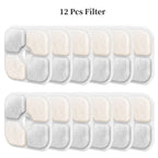 6/12/18/24PCS Activated Carbon Replacement Filters For Pet Automatic Drinking Fountain Battery Operated Cat Water Fountain