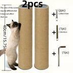DIY Cat Climbing Tree Tower Replacement Parts | Sisal Rope Scratching Posts & Hard Cardboard Tube Pillars | Pet Cat Toys Accesso