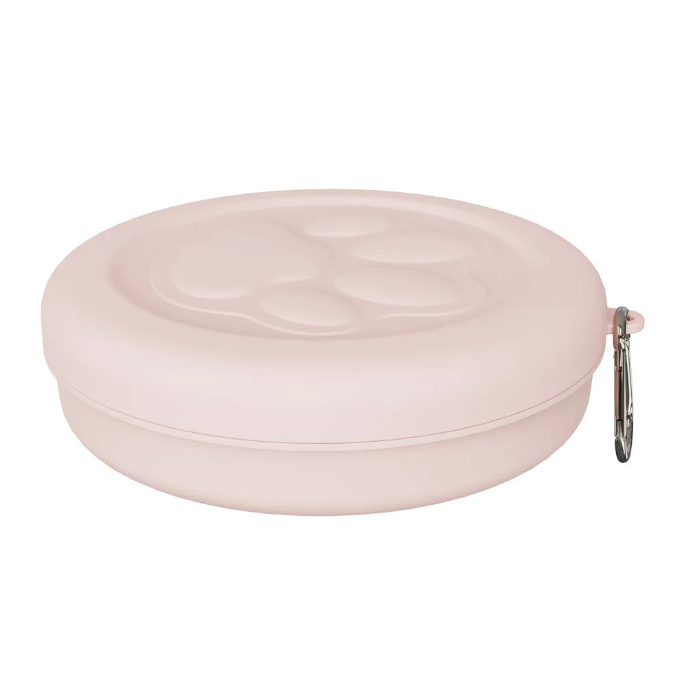 Pet Dog Food Water Container Outdoor Travel Dog Drinking Bowl Durable Pet Feeder Bowl for Cats Dogs Pet Feeding Supply