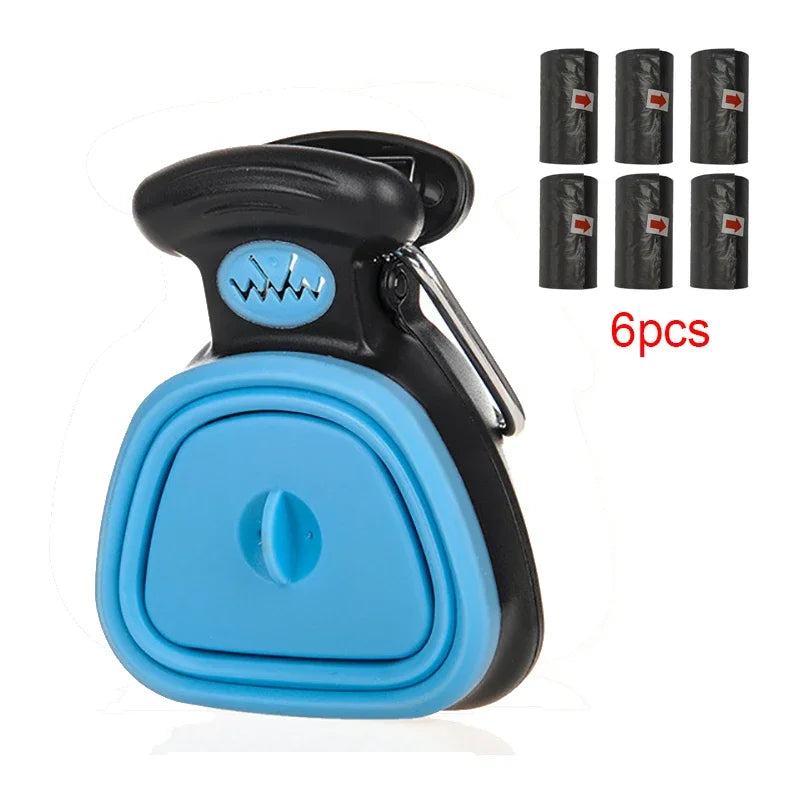 Outdoor Dog Poop Bag Dispenser Travel Foldable Pooper Scooper Animal Waste Picker Cleaning Tools Pet Products