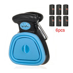 Outdoor Dog Poop Bag Dispenser Travel Foldable Pooper Scooper Animal Waste Picker Cleaning Tools Pet Products