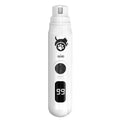 Dog Nail Grinder 3-Speed Vibration Quiet Electric Pet Nail Trimmer with Digital Display Rechargeable USB-C Cat & Dog Nail File